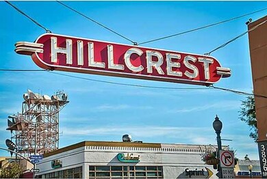 Smack Dab in the Middle of Hillcrest.  Close all@