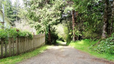 Driveway Beside Home