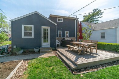 REAR OF HOME/DECK