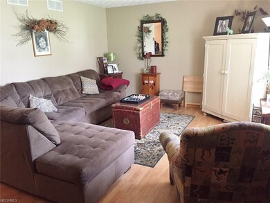 Here's the view from the front door.  Ample space 