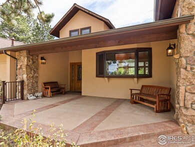 Welcoming front patio