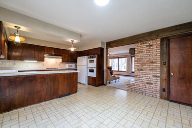 kitchen with dining area