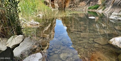 Chevelon Creek on property