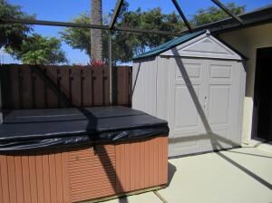 Hot Tub and Shed