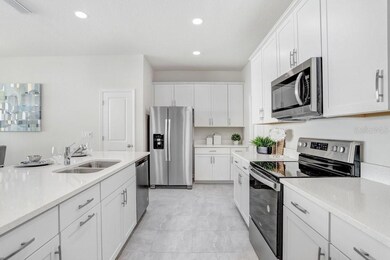 Big Kitchen with Lots of Cabinet Space and Big Pantry! (photo of model home)