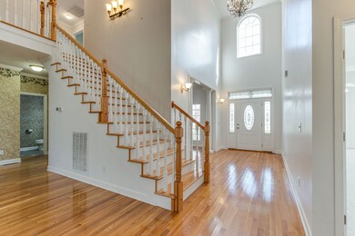 Entry Way is 20 feet tall. Plenty of natural light.