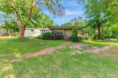 Back Exterior View of Mobile Home