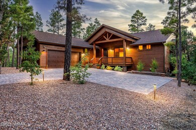 Front Of The Home w/Custom Lighting