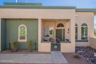 Front covered patio