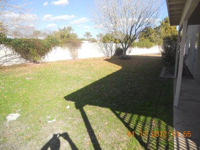 Big Back Yard with inground sprinklers