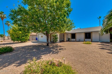 Mature landscaping