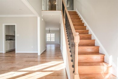 Foyer to dining room, kitchen and family room phot