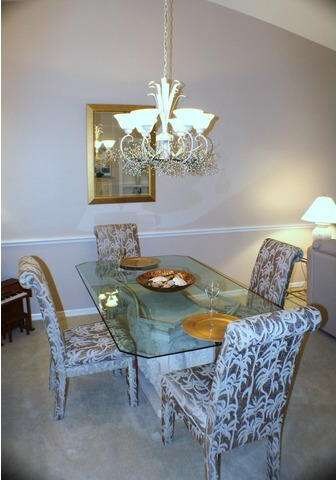 DINING ROOM TABLE- STONE BASE
