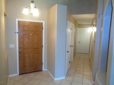 Interior front entry