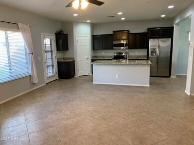 Kitchen from family rm