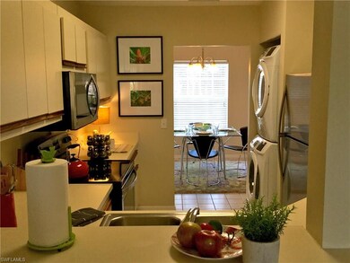 stainless appliances, full size washer and dryer