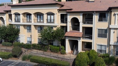 View of building exterior with stairway