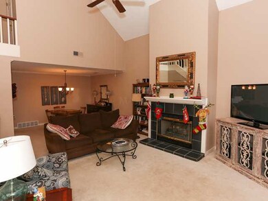 Open floor plan and convenient layout. Note the hi
