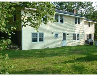 Exterior Back. back view of home...
