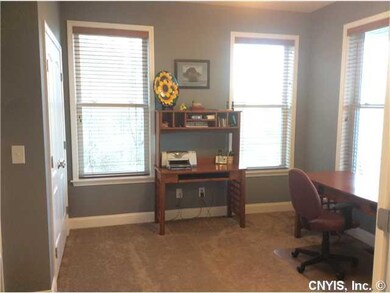 Office. First floor office, play room or could be 