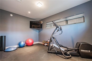 Here's that lower level bonus room.  The current o