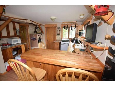 Kitchen. The kitchen has a propane...