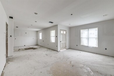 Concrete walkway and porch were completed in 2024.