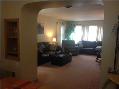 Archway from Dining to Living Room