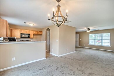 Great floor plan for entertaining! Dining area loo
