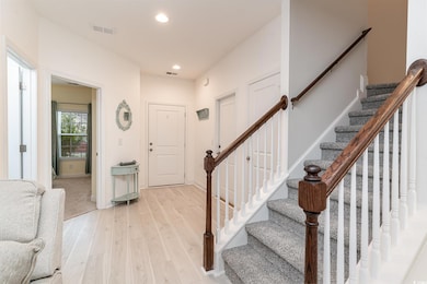 Mohawk Revwood Plank flooring throughout the main 