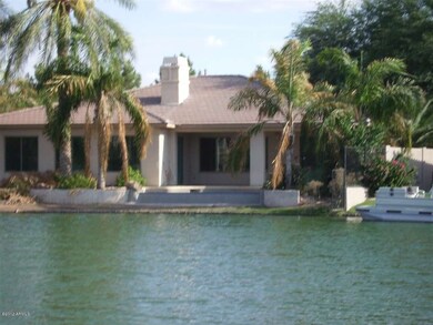 View of Rear Elevation from the Lake