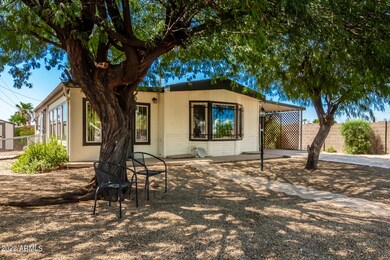 Front and side yard view
