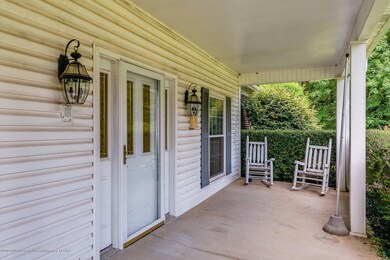 Amazing covered front porch!