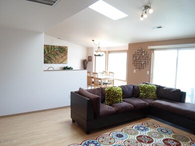 Living Room with Dining Area/Kitchen