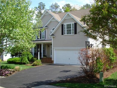 Two Story Transitional in Twin Hickory