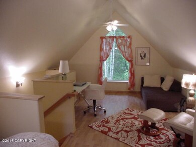 upstairs, office & sitting area