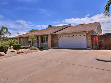 Large driveway