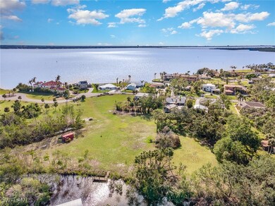 Aerial view showing River location.  Access by can