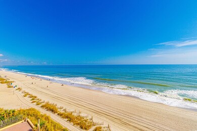 Water view with a beach view