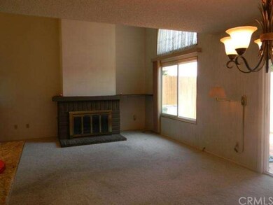 Living room with gas fireplace