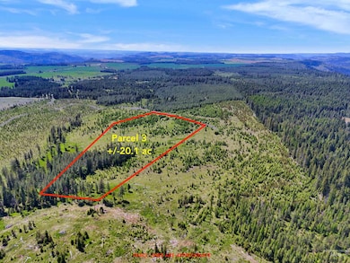 View of property location with property boundaries highlighted and a mountainous background