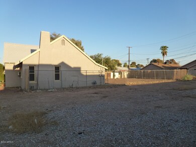 view from side looking east