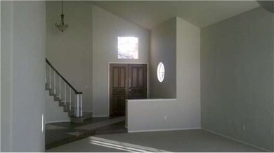 view of front entrance from livingroom