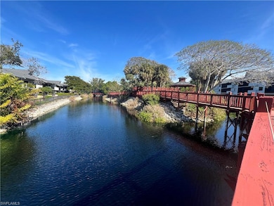 Water view with a gazebo