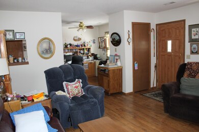 Living Room Front Door & Coat Closet