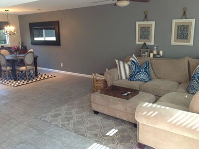 downstairs