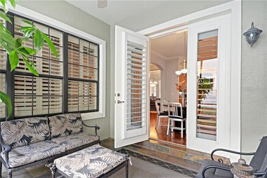 Private Lanai off Breakfast Nook