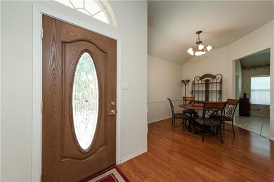 Dining area adjacent to kitchen.