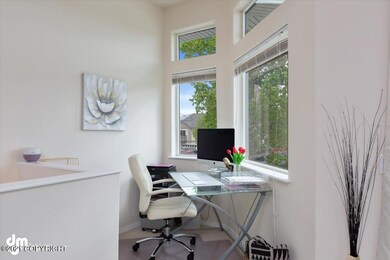 Office Nook in Living Room