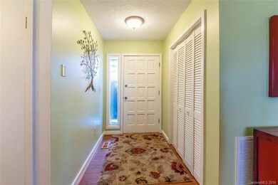 Entryway with beautiful hardwood floors